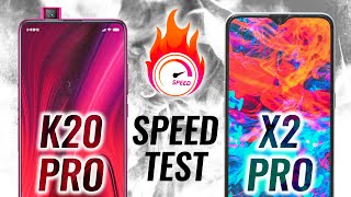 Realme X2 Pro Vs Redmi K20 Pro Speed Test - Epic Battle