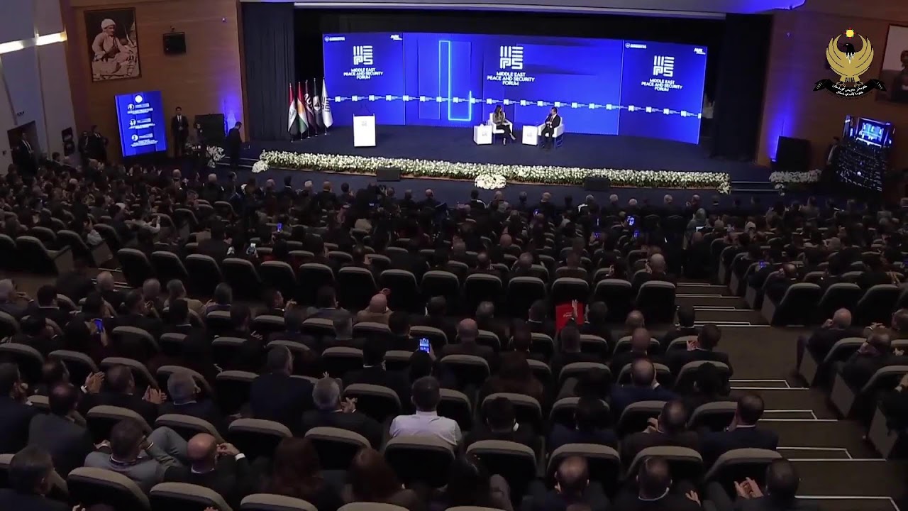 ئێستا؛ مەسرور بارزانی لە کۆڕبەندی مێپس قسە دەکات..