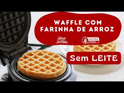 Receita De Waffle Caseiro Sem Leite