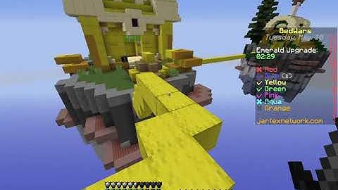 Minecraft Bedwars 1v1 in Jartex Network