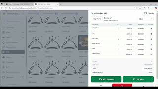 How to Split Orders on a Restaurant Point of Sale System  -- Restaurant System --- Weaftablepos.com