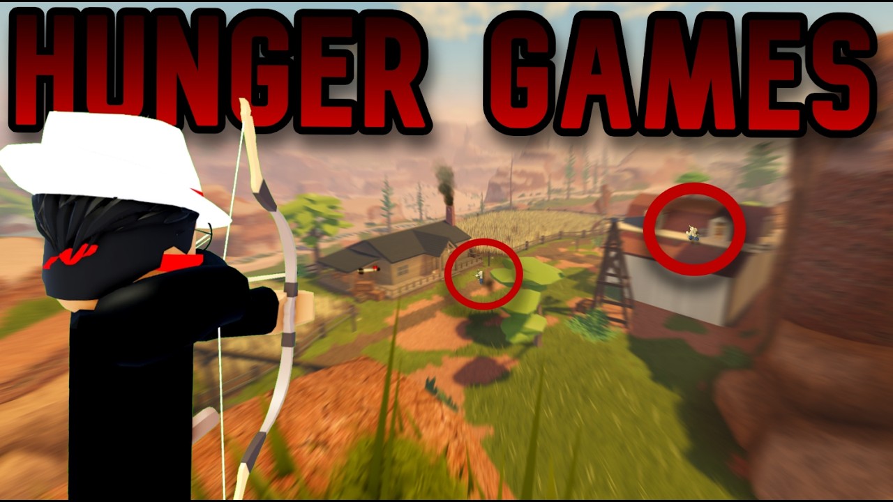 Контроль над территорией в игре «Голодные игры» для ютуберов | Roblox Дикий Запад