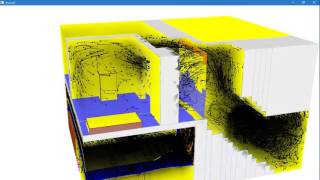 Kitchen Fire Smoke Simulation