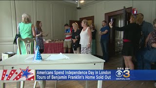 Some Spent Holiday Visiting Ben Franklin's English Home