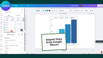 How to Import Data from Google Sheets to Canva Charts (Step by Step)