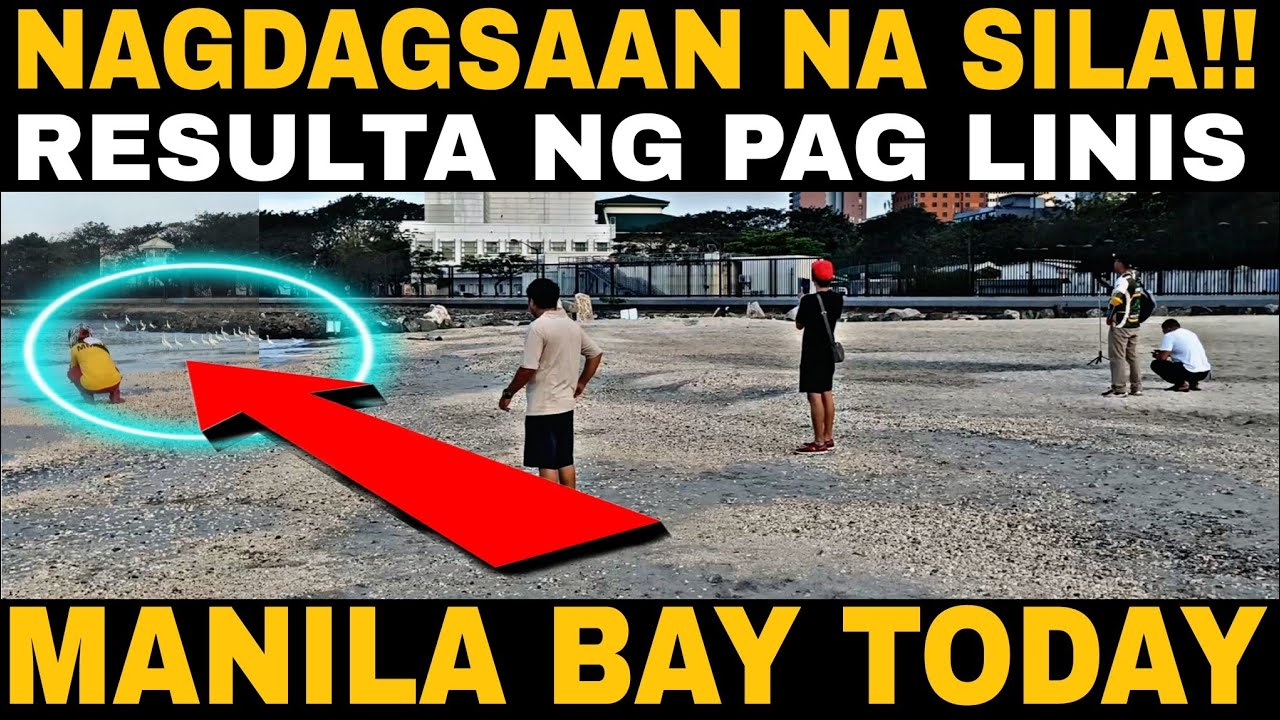 HALA BIGLANG TUMAMBAD NAGDAGSAAN IBONG MANDARAGIT RESULTA NG PAG LINIS | MANILA BAY UPDATE TODAY