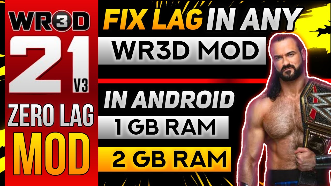 Fix Lag In Any WR3D Mod Only 3 STEPS Run With HD Graphics For Android 2021