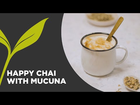 Chai Tea Latte Recipe with Mucuna pruriens | Ayurvedic Drink Recipes