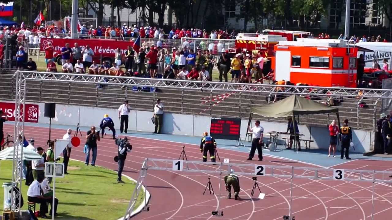 FF Ebersegg Staffellauf Feuerwehr Weltmeisterschaft Mulhouse 2013