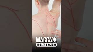 Массаж спины локтем