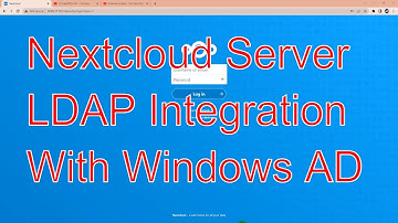 LDAP integration with Windows AD and Nextcloud v24