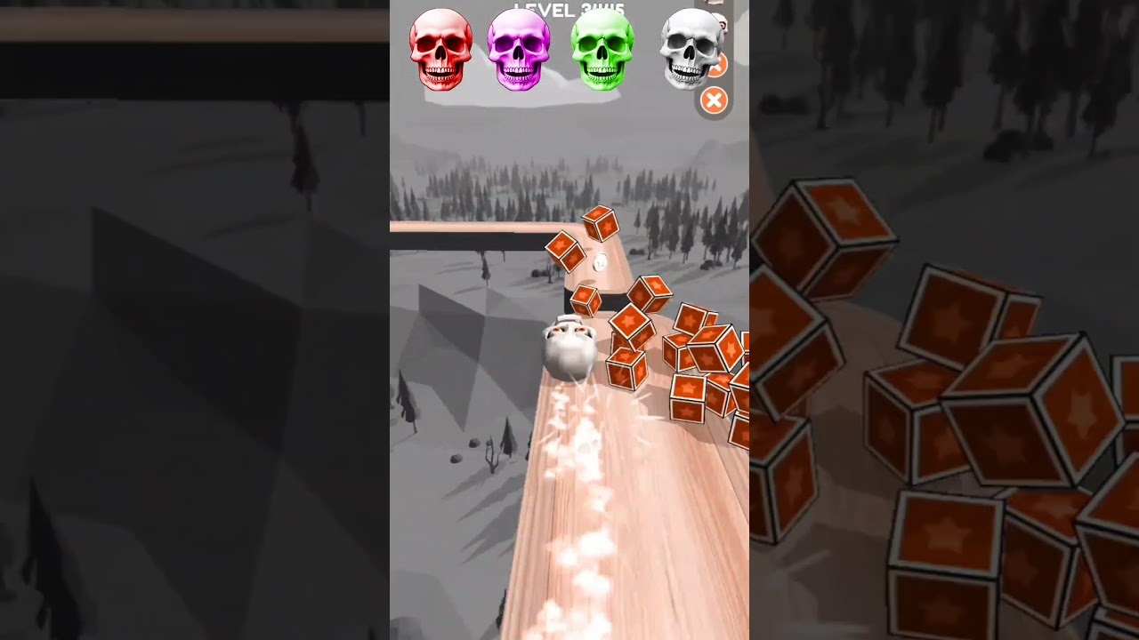 there was a best❓ four colouring head moving ball run game 