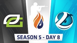 ECS Season 5 Day 8 - Optic Gaming vs Luminosity - Nuke