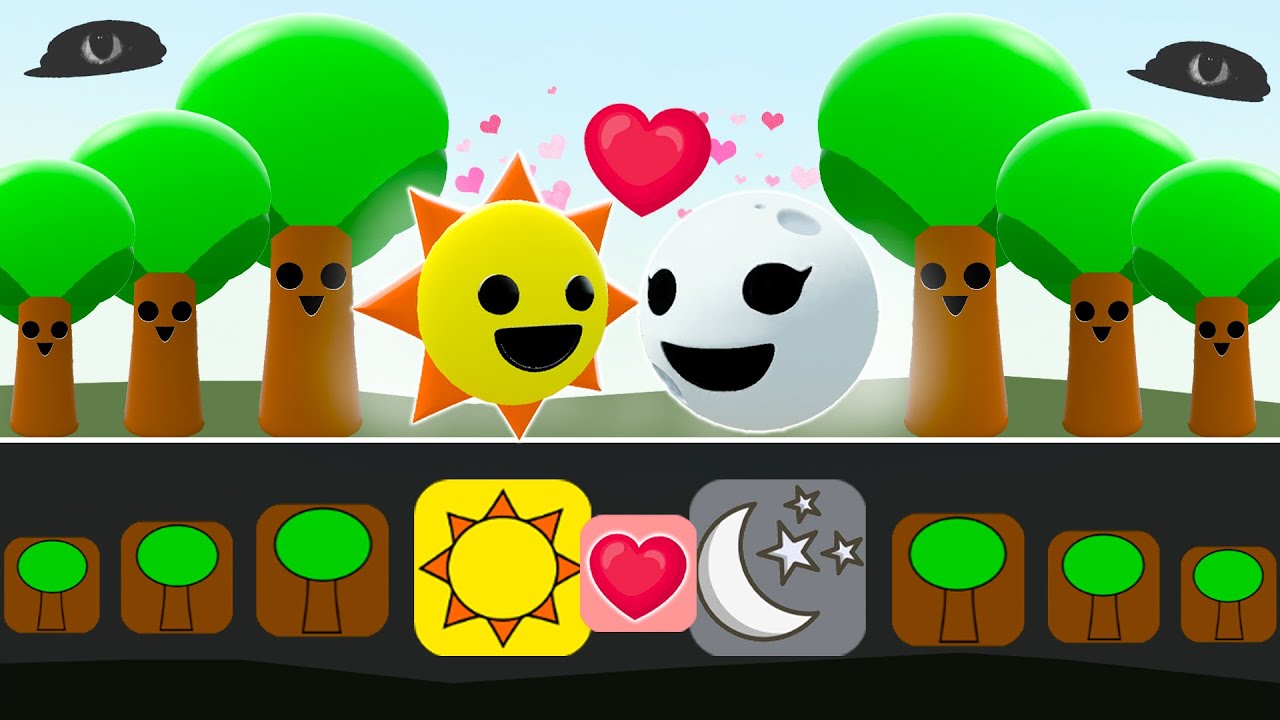 MR SUN LOVE MRS MOON SPRUNKI in Garry's Mod