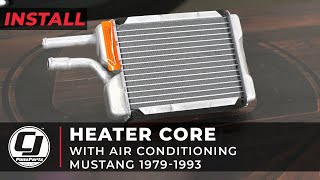 Fox Body Mustang Heater Core Replacement Made Easy!!! #youcandoit