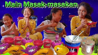 Hanum Bocil : Main Masak Masakan, Eh Hampir di Makan Beneran Hehe..! | Hanum Diary