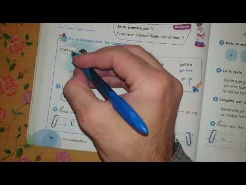 كتاب اللغة الفرنسية السنة الثالثة ابتدائي الصفحة 52 