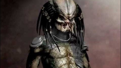 Predator - 3D Model (Rough rig, animation and render test)