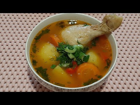 Шурпа с Курицей ароматный и очень вкусный суп🥣