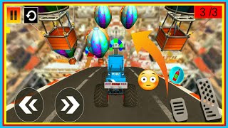 Monster Truck Stunt Racing 3d 2022 Impossible Truck Stunt Android Gameplay[3]🔥 screenshot 3