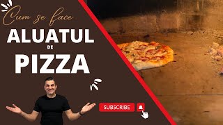 Pizza la CUPTOR cu LEMNE 🍕(cu Aluat de 24h)