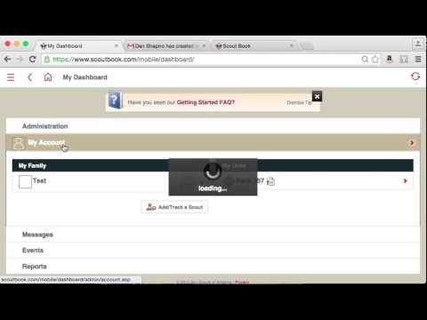 Pack 357 - Setting up Scoutbook for the first time