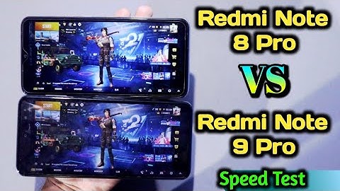 Redmi Note 9 Pro vs Redmi Note 8 Pro Game Play Speed Test Comparison in Hindi