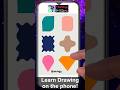 Draw on your phone Shapes #3 Paintology app #shorts #shortsvideo #digitaldrawing #drawing #phoneart