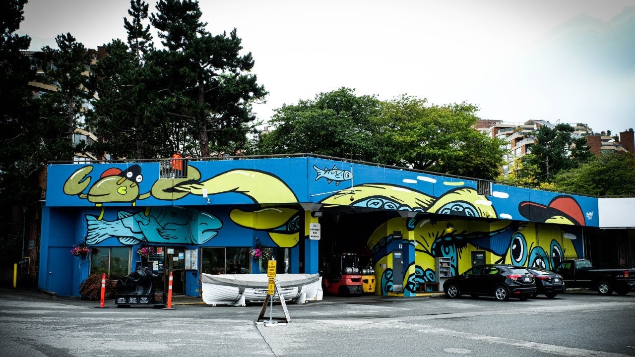 The SECRET Granville fish market Granville Island, Vancouver BC YouTube