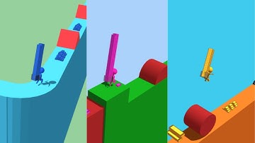 Stair Run - Gameplay Walkthrough Part 1 Levels 1-15 (Android, iOS)