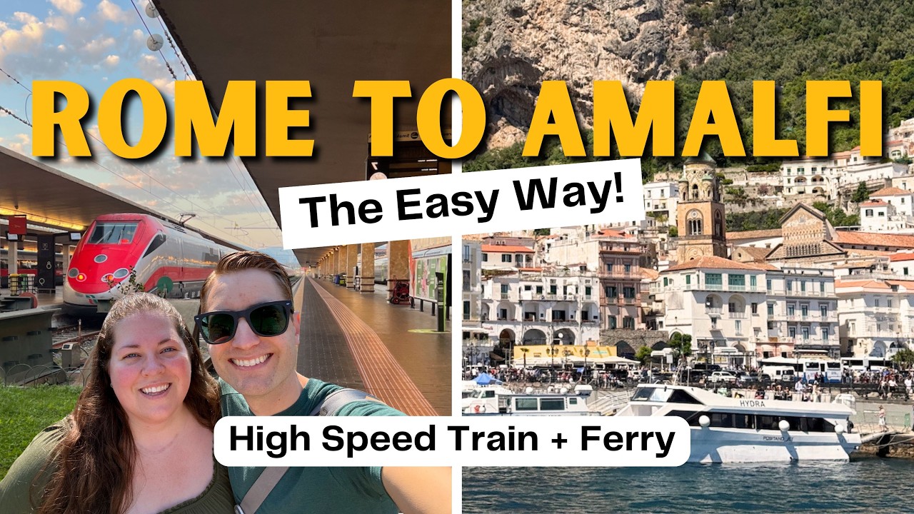 We Traveled Rome to Amalfi by Train & Ferry (Was it worth it?)
