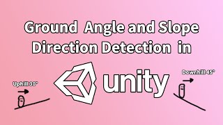 How to Detect Surface Angle and Hill Direction (Unity Tutorial)