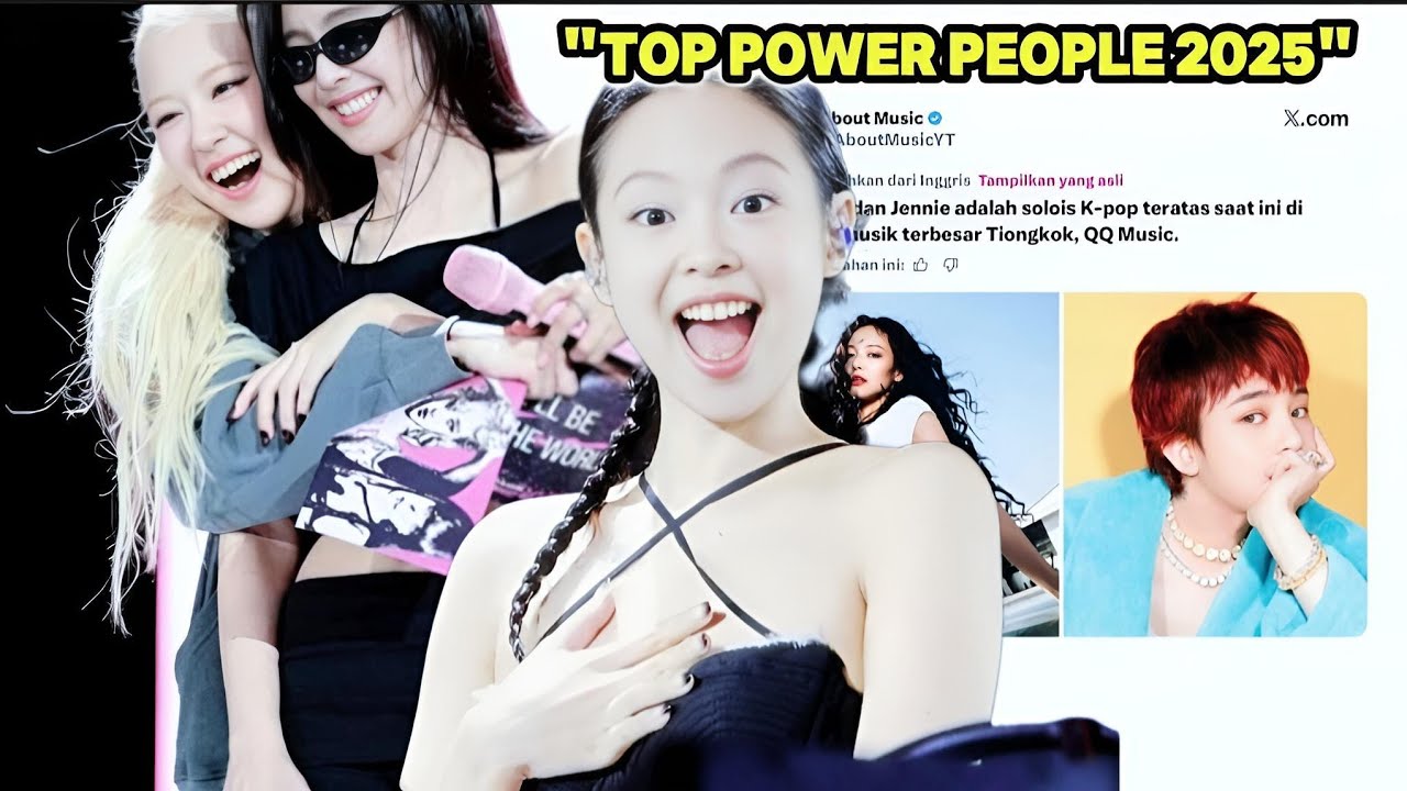 BLACKPINK, Дженни и Розэ вошли в список «Самых влиятельных людей 2025 года»