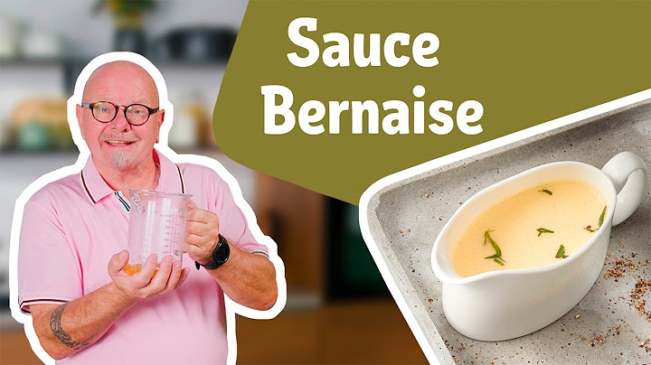 Sauce Béarnaise – helle Butter-Sauce zu Fleisch & Fisch 🌿🥚 | REWE Deine Küche