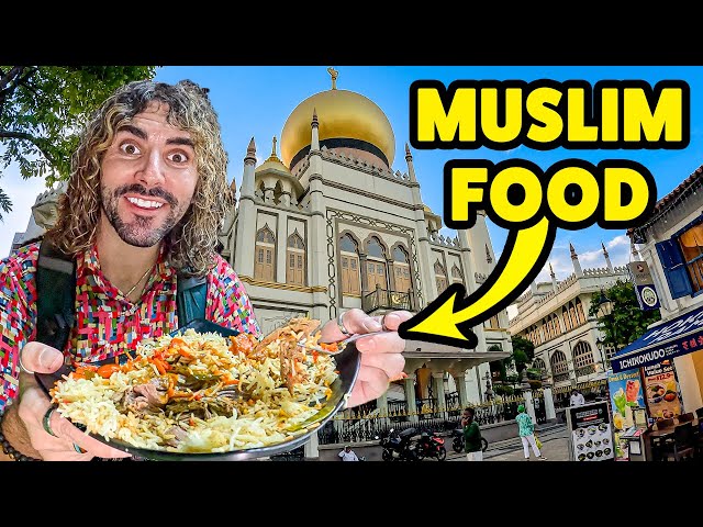 24hrs only eating HALAL food in Singapore! 🇸🇬 class=