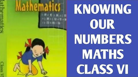 Q 1 - Ex - 1.1 - knowing our number NCERT Maths Class 6 th Chapter - 1