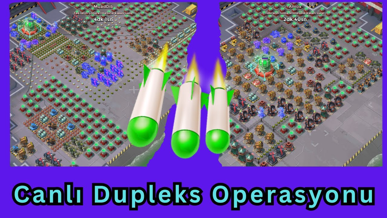 Dupleks Operasyonu Canlı Yayın Operation Duplexity Live Boom Beach Türkçe