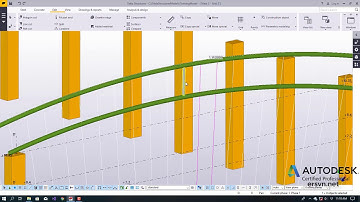 Hướng dẫn sử dụng Tekla | Model | Bài 38: Project 01- Vẽ toàn bộ thanh cánh đứng