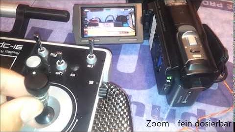 RC - Steuerung Sony Camcorder via LanC  auf Arduino-Basis