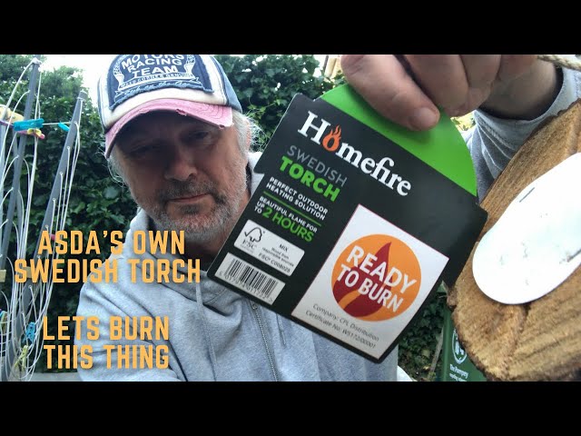 Asda's own Swedish torch...lets burn this thing - YouTube