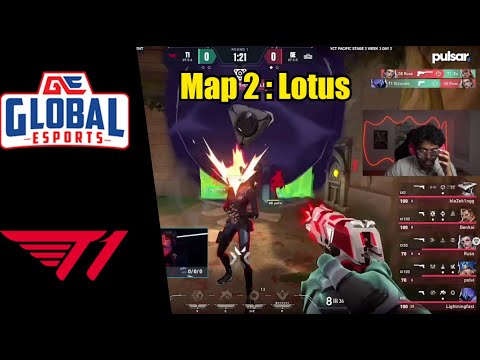 Curry reacts to GE vs T1 | Map 2 | Champions Tour 2024: Pacific Stage 2 |