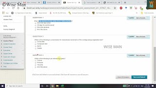 HOW TO CREATE AND UPLOAD A MULTIPLE CHOICE EXAM ON ILEARN BLACKBOARD IN EASY STEPS