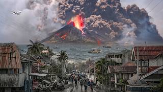 Anak Krakatau Volcano Erupts in Indonesia! Ash Reaches 50,000 Feet, Jakarta Airports Shut Down