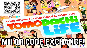 SEND ME YOUR MIIS! - Tomodachi Life QR Code Exchange