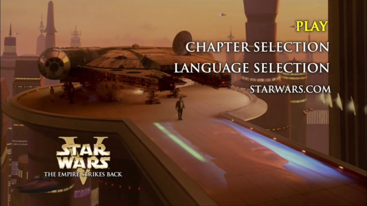 Star Wars Episode V -The Empire Strikes Back - DVD Menu - Cloud City