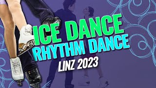 Junior Ice Dance Rhythm Dance | Linz 2023 | #JGPFigure
