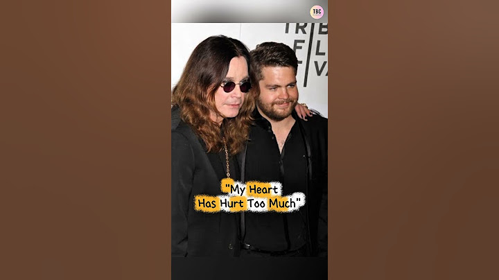 Jack Osbourne Pays Emotional Tribute to Late Father Ozzy Osbourne: "My Heart Has Hurt Too Much"