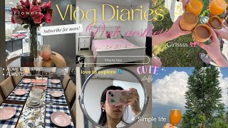 Vlog🎀[Meet up with girls | chill day | eating ice-cream |Visited Toudi Basics,IKEA furnitures]