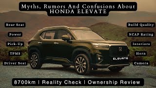 Honda Elevate SUV 2024 | Reality Behind Myths, Rumors And Confusions | Ownership Review After 8700km