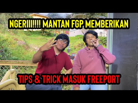 BOCORAN TRICK MASUK FREEPORT INDONESIA!!!! #OBRAS